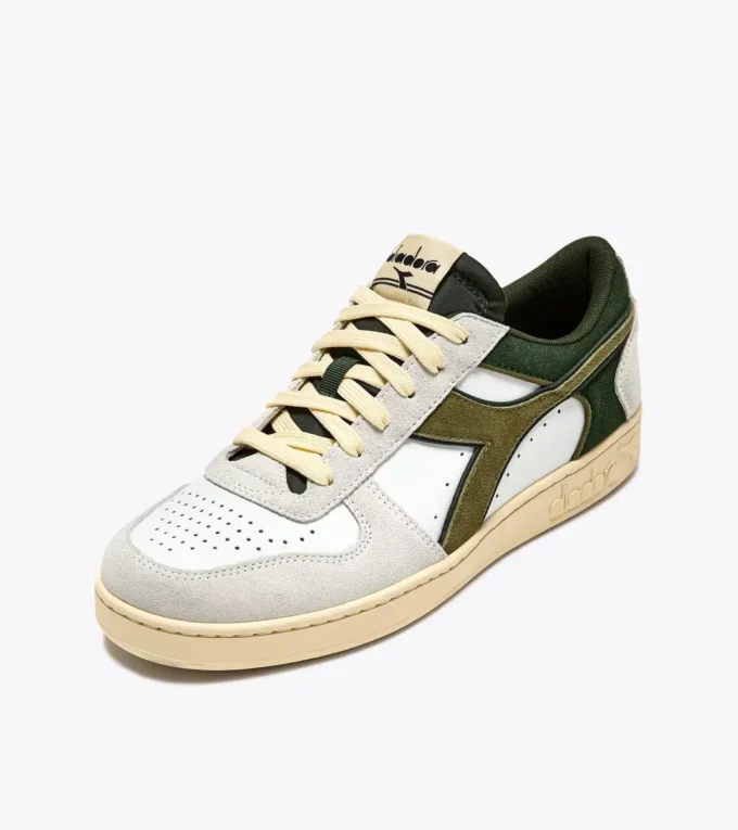 Magic Basket Low Suede Leather Sportliche Sneaker Magic Basket Low Suede Leather Sportliche Sneaker