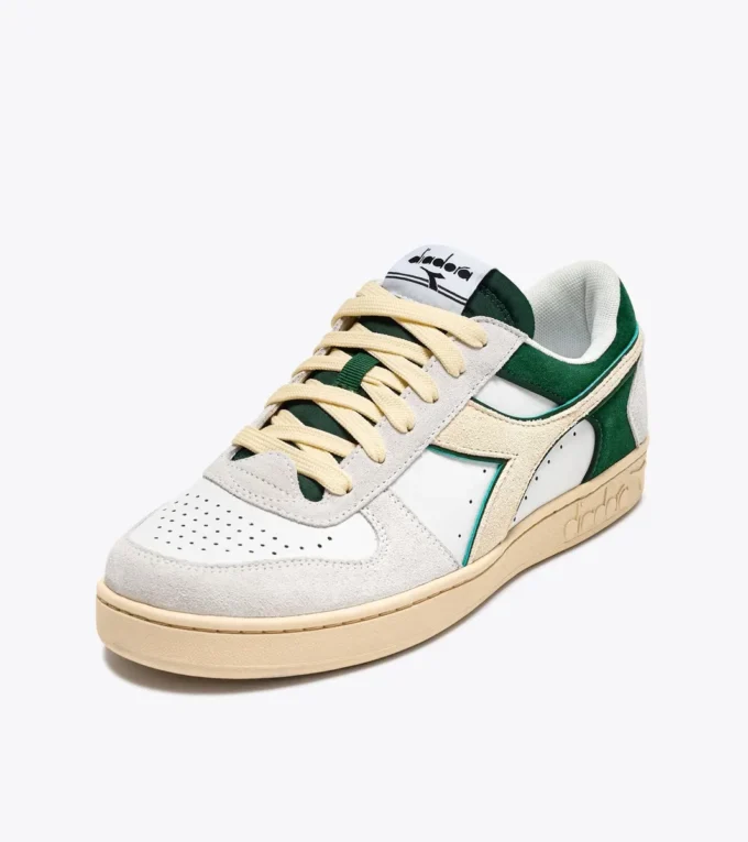 Magic Basket Low Suede Leather Sportliche Sneaker Magic Basket Low Suede Leather Sportliche Sneaker
