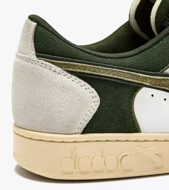 Magic Basket Low Suede Leather Sportliche Sneaker Magic Basket Low Suede Leather Sportliche Sneaker