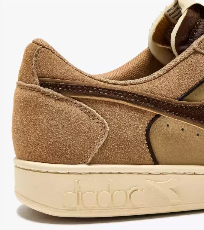 Magic Basket Low Suede Leather Sportliche Sneaker Magic Basket Low Suede Leather Sportliche Sneaker