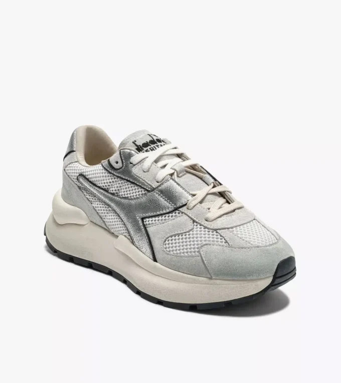 Mercury Elite Metallisiertes Leder und Mesh Heritage-Sneaker