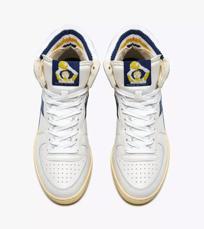 Mi Basket Forty Knit Italia Heritage Ledersneaker