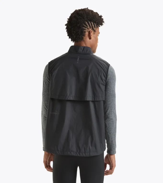 Packable Vest Winddichte, faltbare Weste Packable Vest Winddichte, faltbare Weste