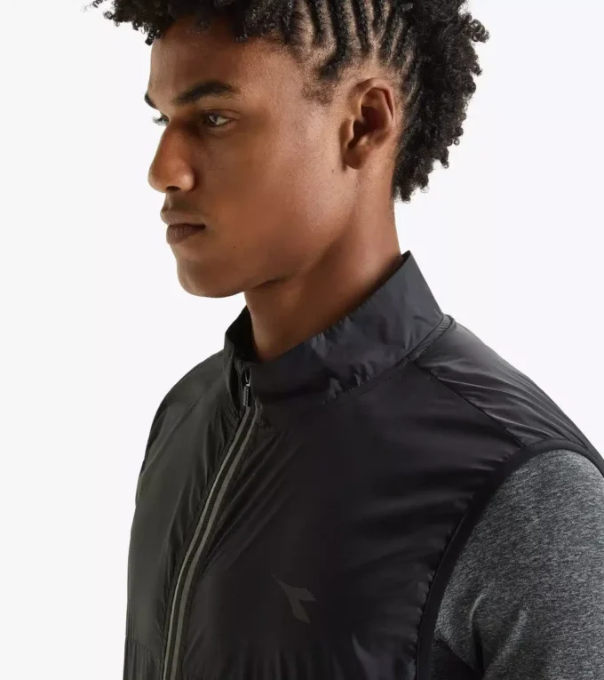 Packable Vest Winddichte, faltbare Weste Packable Vest Winddichte, faltbare Weste