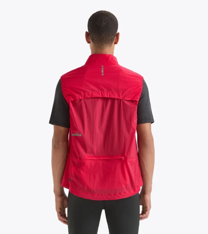 Packbare Weste Packbare winddichte Laufweste Packbare Weste Packbare winddichte Laufweste