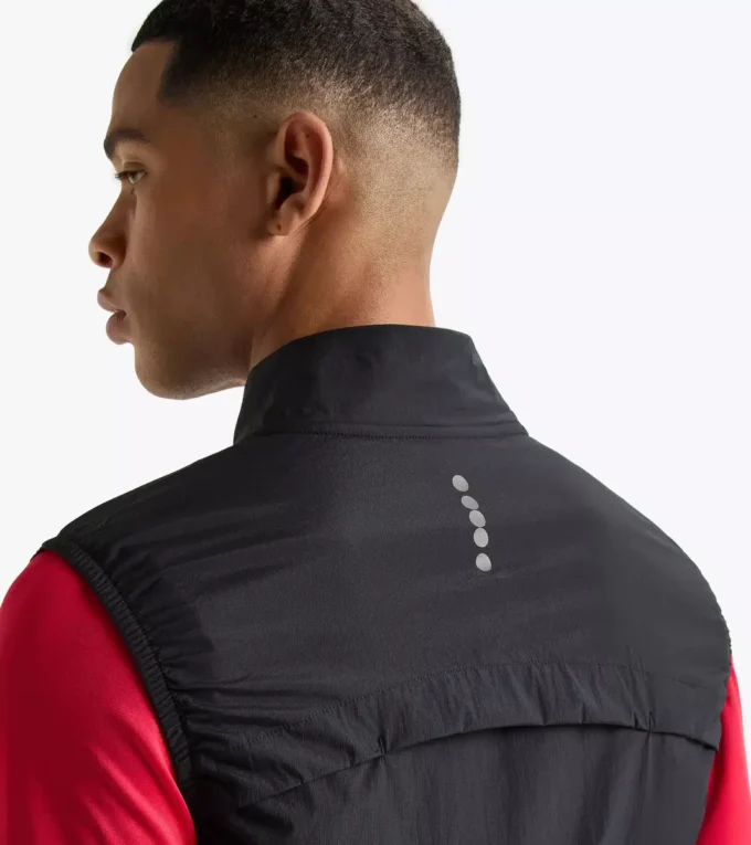 Packbare Weste Packbare winddichte Laufweste Packbare Weste Packbare winddichte Laufweste