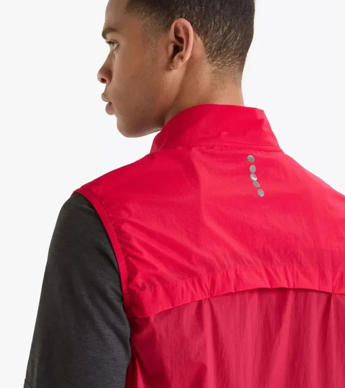 Packbare Weste Packbare winddichte Laufweste Packbare Weste Packbare winddichte Laufweste