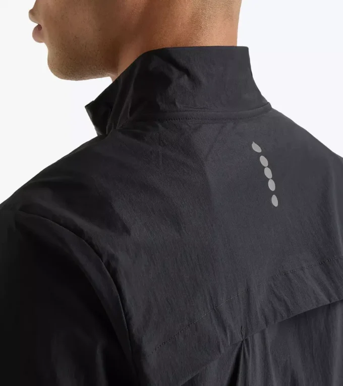 Packbare Windjacke Packbare winddichte Laufjacke Packbare Windjacke Packbare winddichte Laufjacke