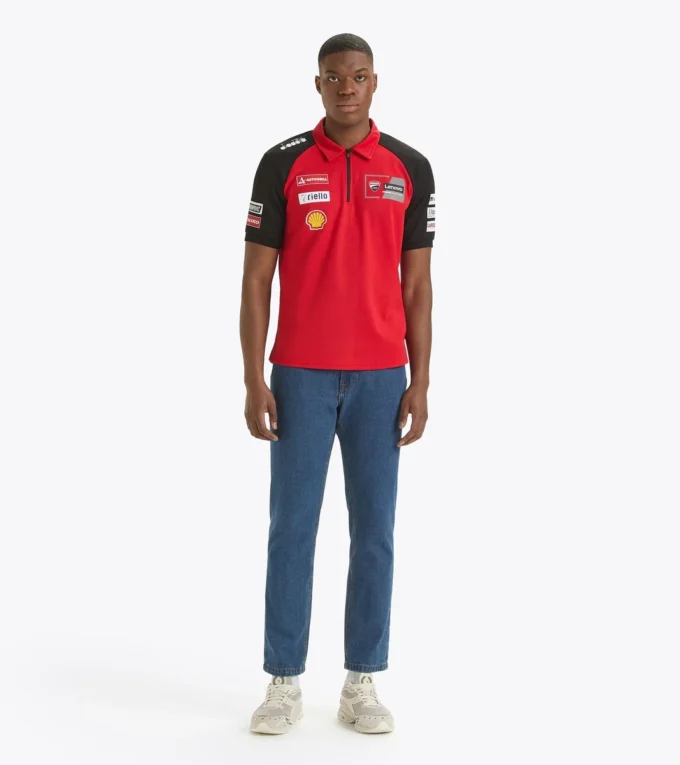 Polo Ducati Replica Mgp24 Sportliches Ducati 2024 MotoGP-Polo