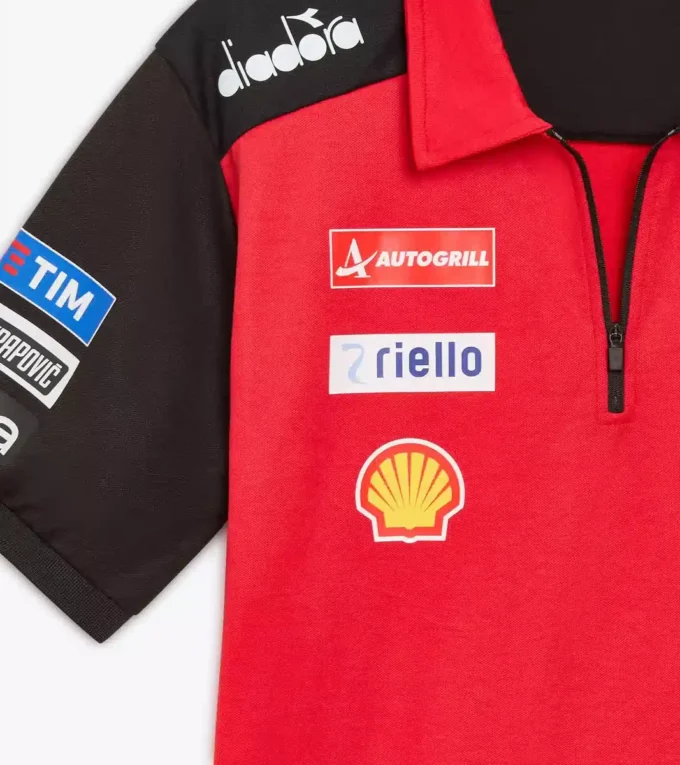 Polo Ducati Replica Mgp25 Sportliches Ducati 2025 MotoGP Polo