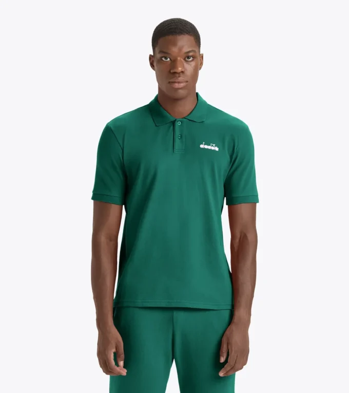 Polo Ss Logo Sportliches Poloshirt – Made in Italy – Unisex