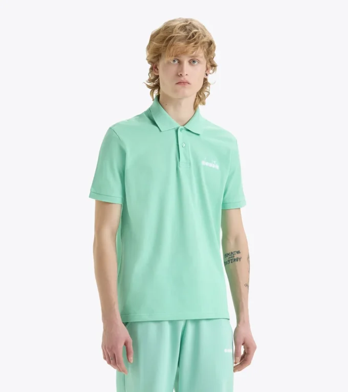 Polo Ss Logo Sportliches Poloshirt – Made in Italy – Unisex