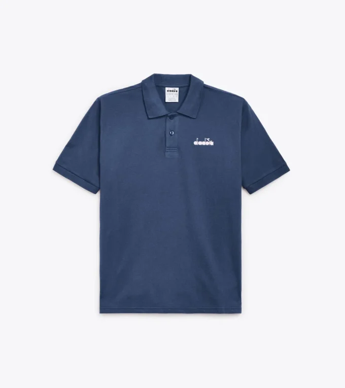 Polo Ss Logo Sportliches Poloshirt – Made in Italy – Unisex