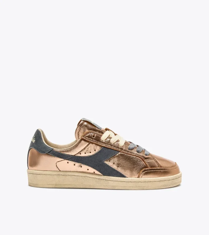 Prestige Metal Used Heritage Sneaker aus Leder