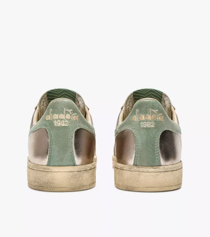 Prestige Metal Used Heritage Sneaker aus Leder