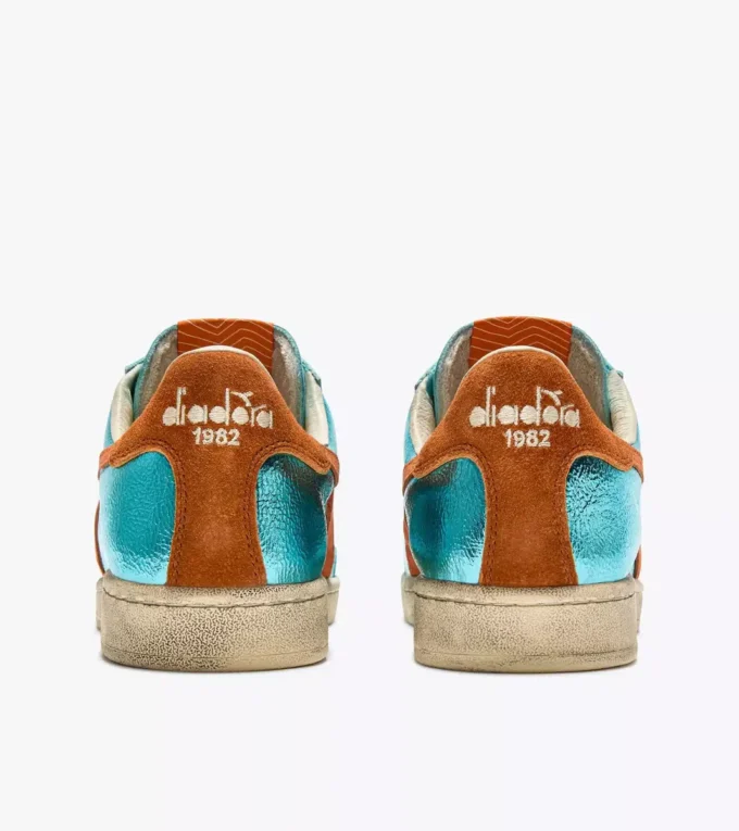 Prestige Metal Used Heritage Sneaker aus Leder