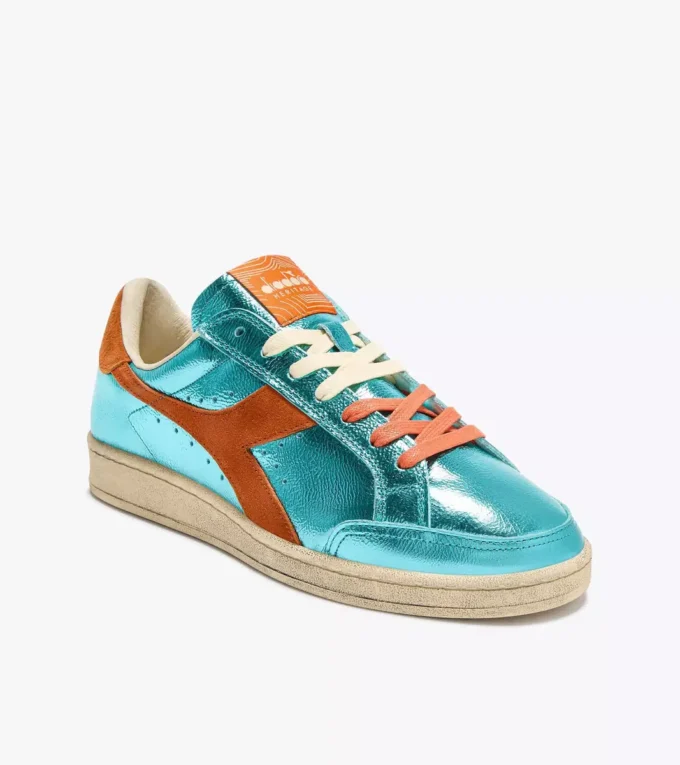 Prestige Metal Used Heritage Sneaker aus Leder