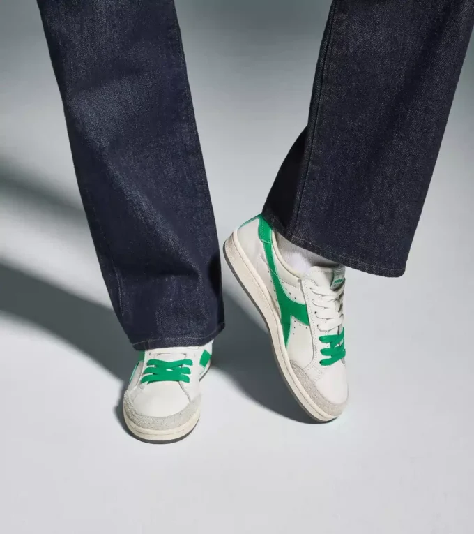 Prestige Used Heritage Sneaker aus Leder