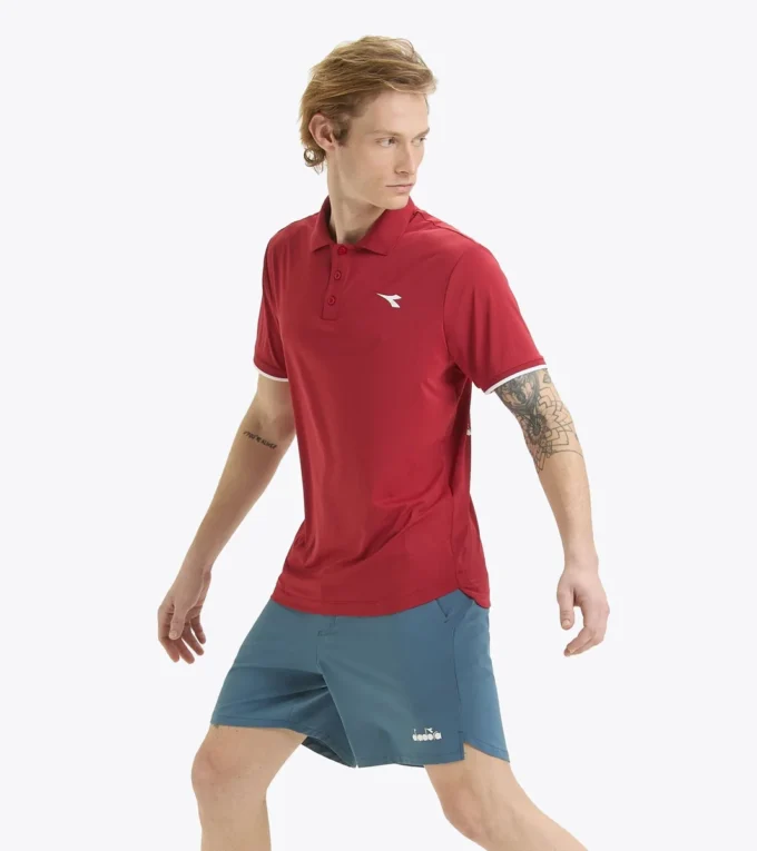 Ss Polo Icon Tennis-Poloshorts