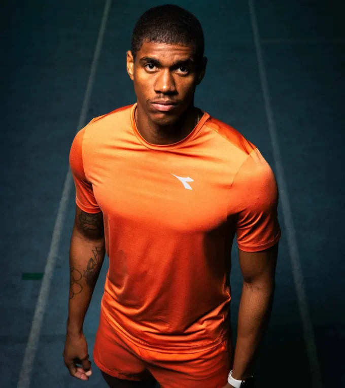 Ss T-Shirt Tech Run Crew Hochleistungs-Laufshirt