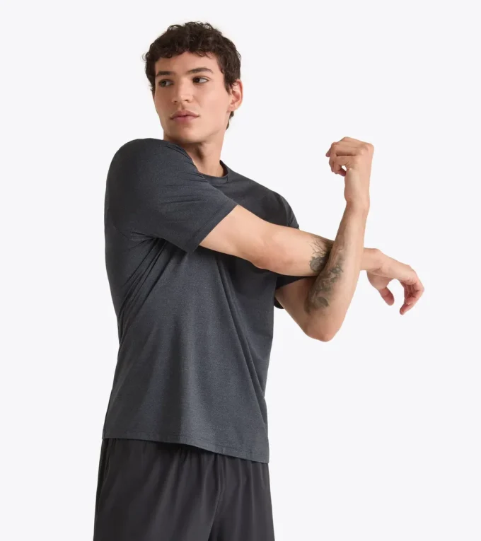 Ss T-Shirt Tech Run Crew Hochleistungs-Laufshirt