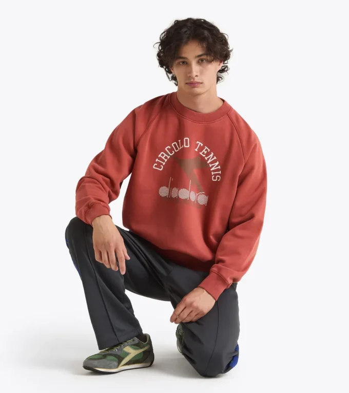 Sweatshirt Crew Legacy Sweatshirt Crew Legacy – Hergestellt in Italien