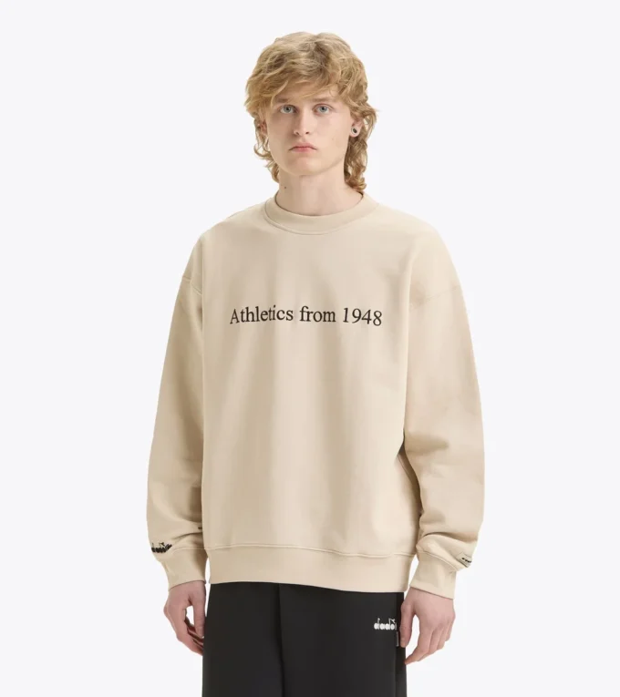 Sweatshirt Crew Legacy Sweatshirt mit Rundhalsausschnitt – Made in Italy – Unisex