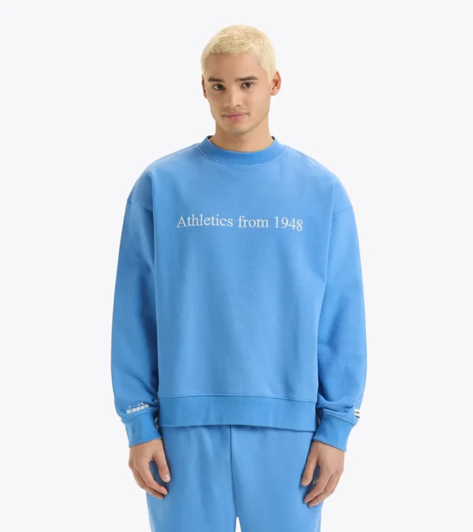 Sweatshirt Crew Legacy Sweatshirt mit Rundhalsausschnitt – Made in Italy – Unisex