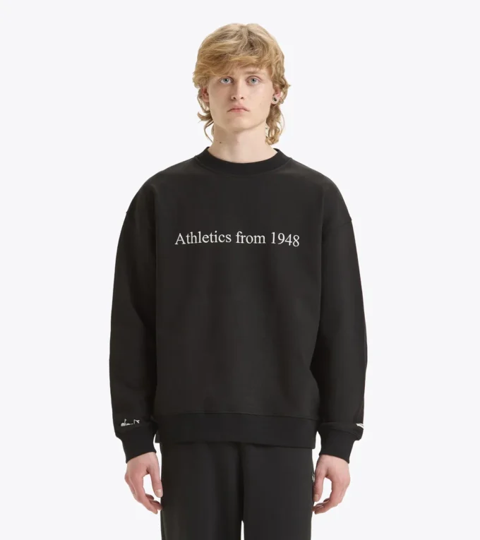 Sweatshirt Crew Legacy Sweatshirt mit Rundhalsausschnitt – Made in Italy – Unisex