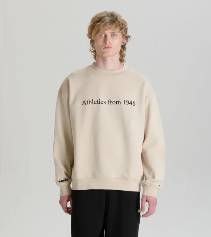 Sweatshirt Crew Legacy Sweatshirt mit Rundhalsausschnitt – Made in Italy – Unisex