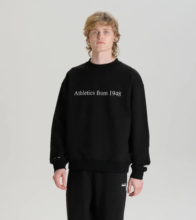 Sweatshirt Crew Legacy Sweatshirt mit Rundhalsausschnitt – Made in Italy – Unisex