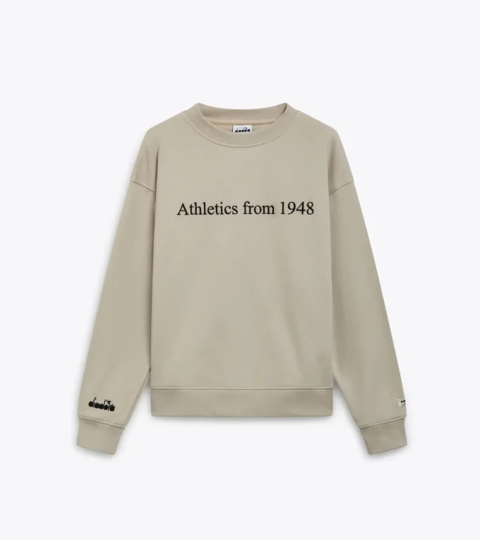 Sweatshirt Crew Legacy Sweatshirt mit Rundhalsausschnitt – Made in Italy – Unisex