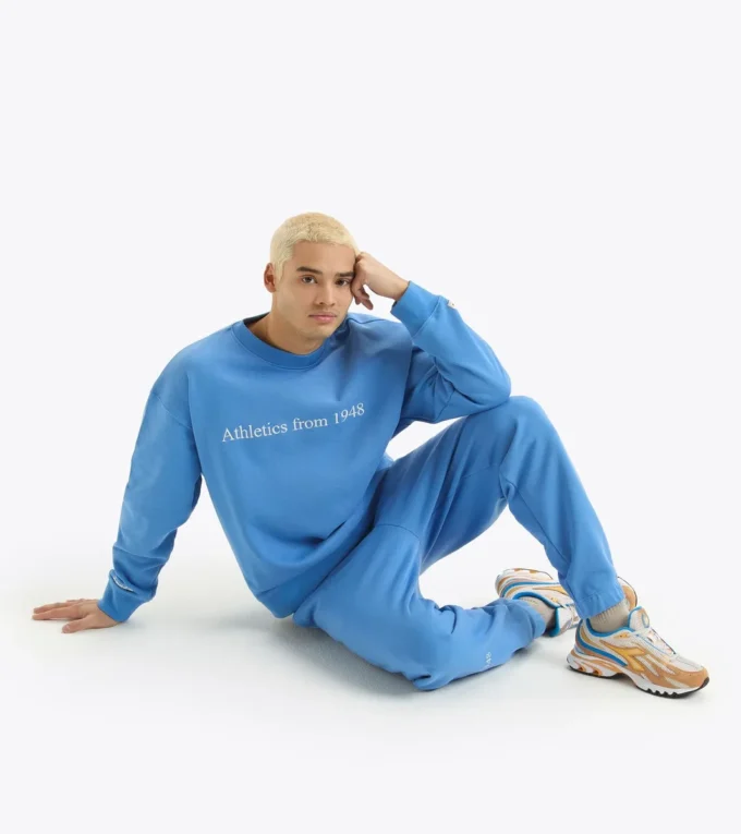 Sweatshirt Crew Legacy Sweatshirt mit Rundhalsausschnitt – Made in Italy – Unisex