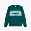 Sweatshirt Crew Logo Baumwoll-Crewneck