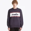 Sweatshirt Crew Logo Baumwoll-Crewneck