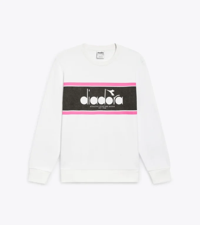 Sweatshirt Crew Logo Baumwoll-Crewneck