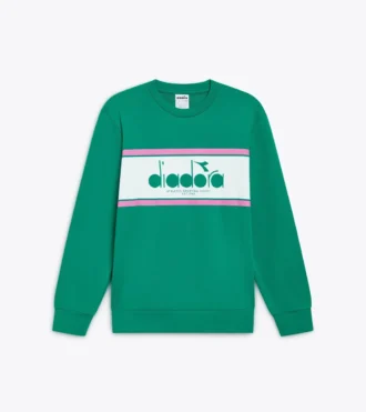 Sweatshirt Crew Logo Baumwoll-Crewneck