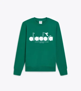 Sweatshirt Crew Logo Baumwoll-Crewneck