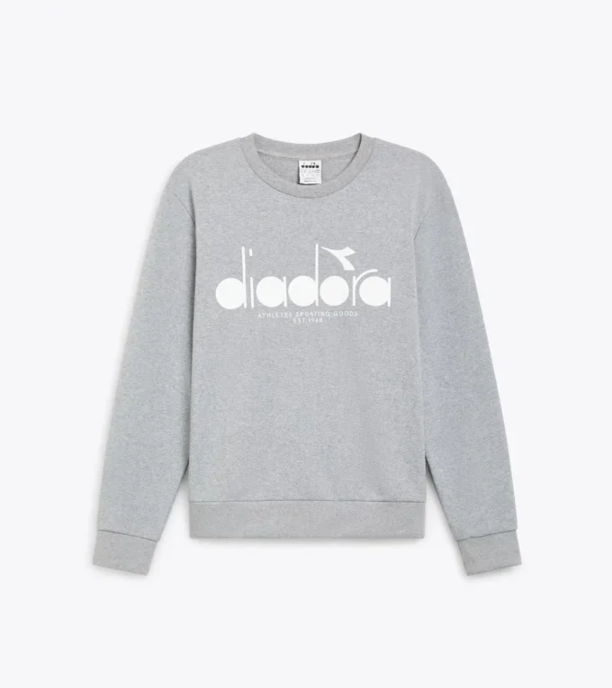 Sweatshirt Crew Logo Baumwoll-Crewneck