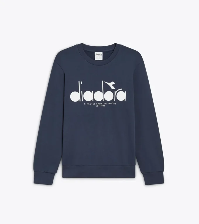 Sweatshirt Crew Logo Baumwoll-Crewneck