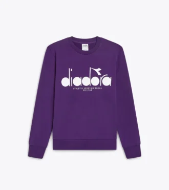 Sweatshirt Crew Logo Baumwoll-Crewneck
