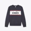 Sweatshirt Crew Logo Baumwoll-Crewneck