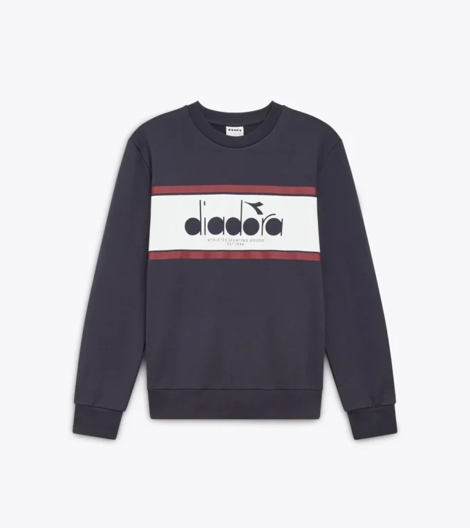 Sweatshirt Crew Logo Baumwoll-Crewneck