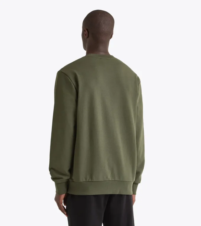 Sweatshirt Crew Logo Baumwoll-Crewneck