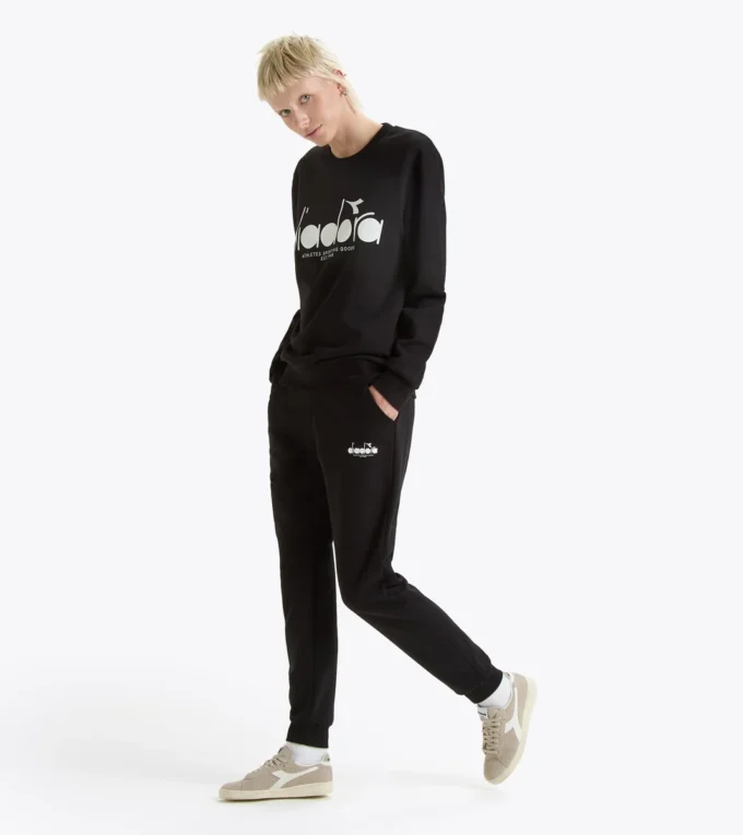 Sweatshirt Crew Logo Baumwoll-Crewneck