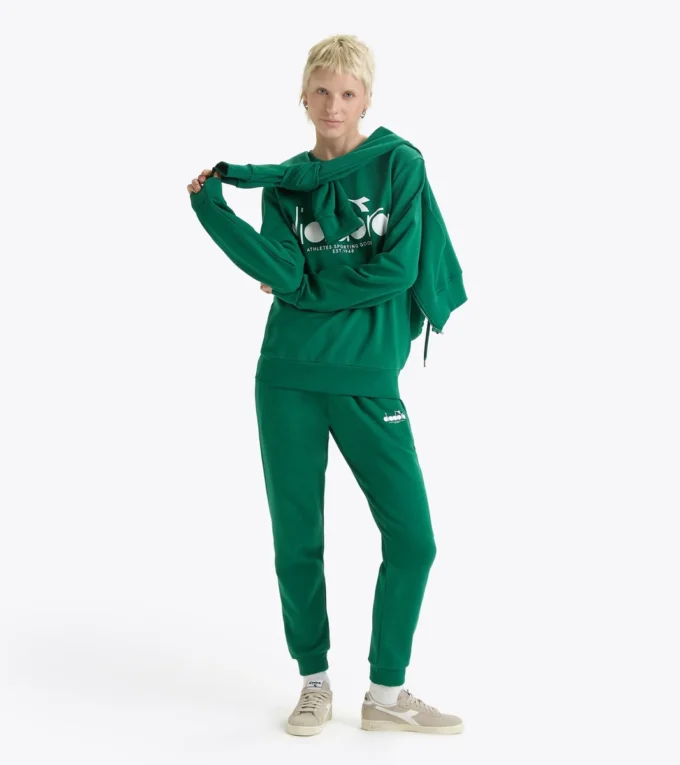 Sweatshirt Crew Logo Baumwoll-Crewneck