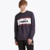 Sweatshirt Crew Logo Baumwoll-Crewneck