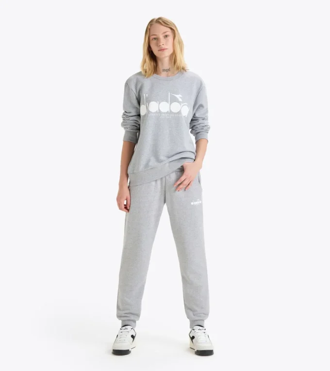 Sweatshirt Crew Logo Baumwoll-Crewneck