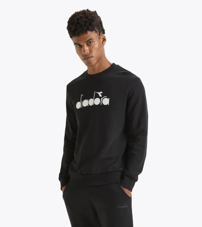 Sweatshirt Crew Logo Sweatshirt – Hergestellt in Italien – Unisex