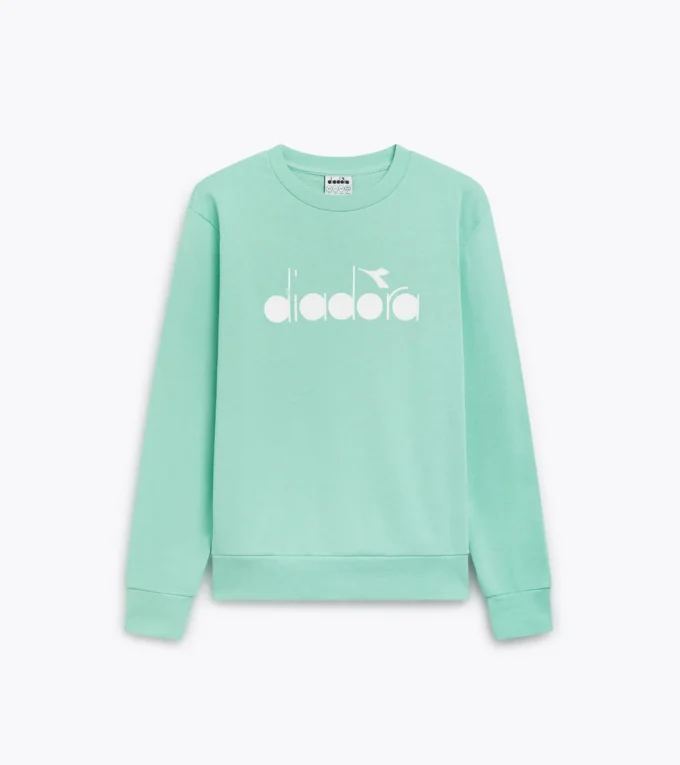 Sweatshirt Crew Logo Sweatshirt – Hergestellt in Italien – Unisex